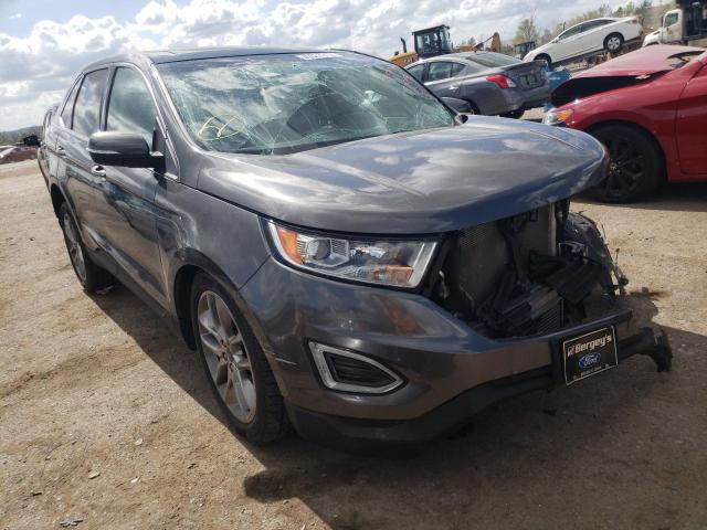 FORD EDGE TITAN 2015 with VIN 2FMPK4K97FBB58320 - Photo from auction