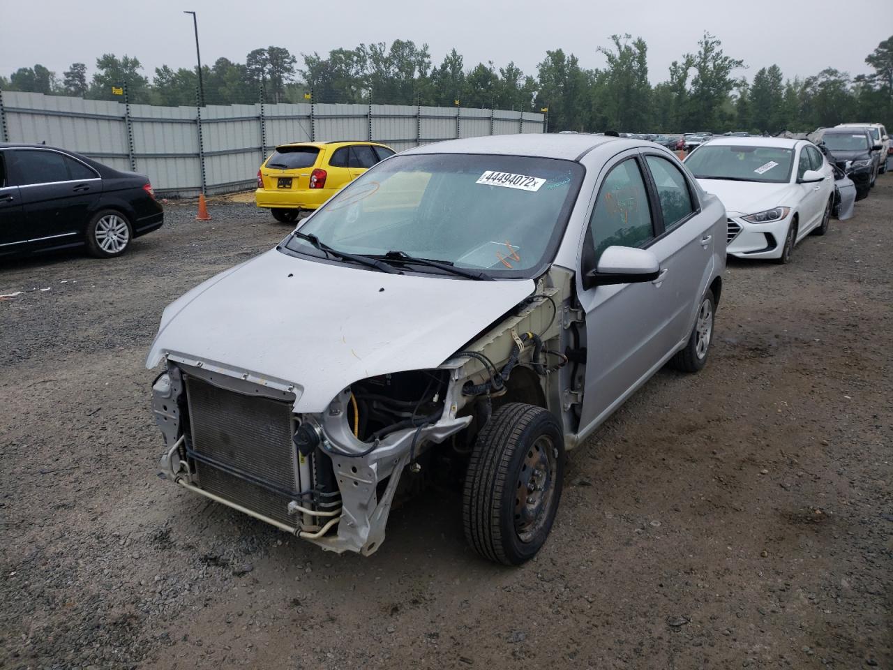 Photo 2 from auction – 2010 CHEVROLET AVEO LS with VIN KL1TD5DE2AB126975
