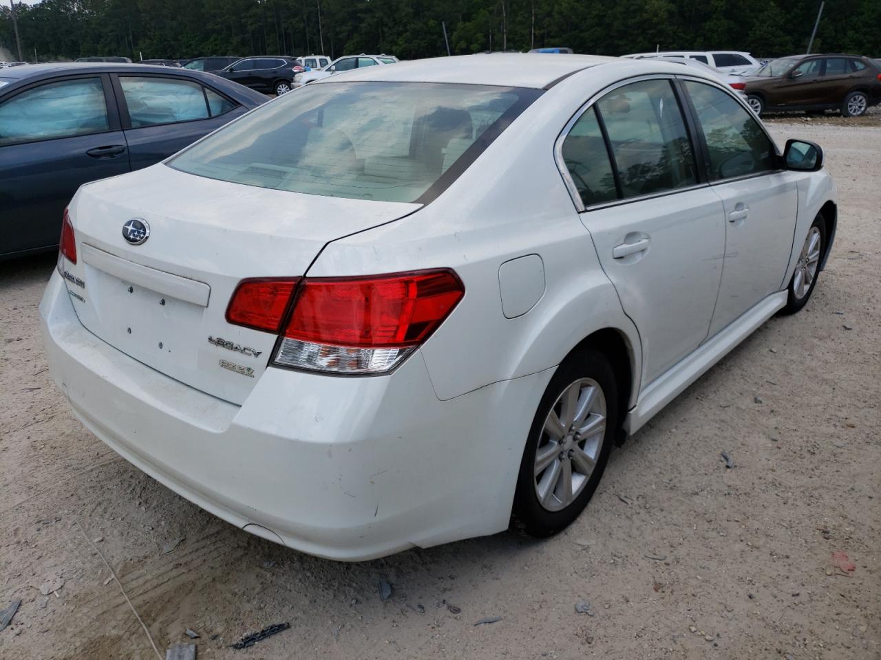 Photo 4 from auction – 2012 SUBARU LEGACY 2.5 with VIN 4S3BMBB62C3020487