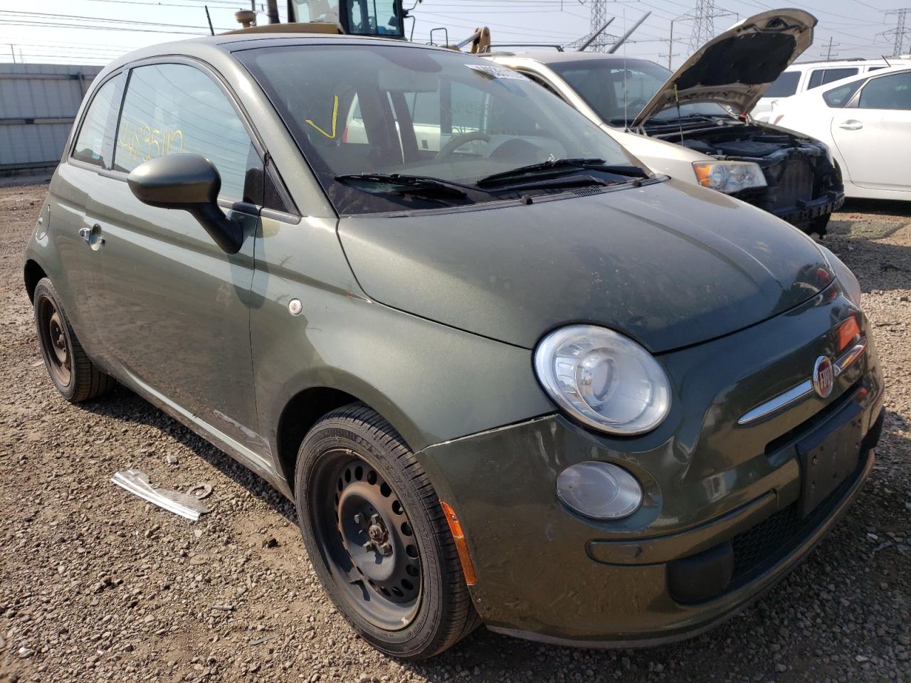 FIAT 500 POP 2013 with VIN 3C3CFFAR6DT742444 - Photo from auction