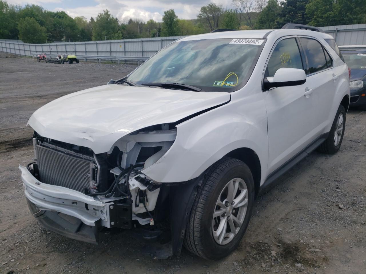 Photo 2 from auction – 2016 CHEVROLET EQUINOX LT with VIN 2GNFLFEK0G6252872