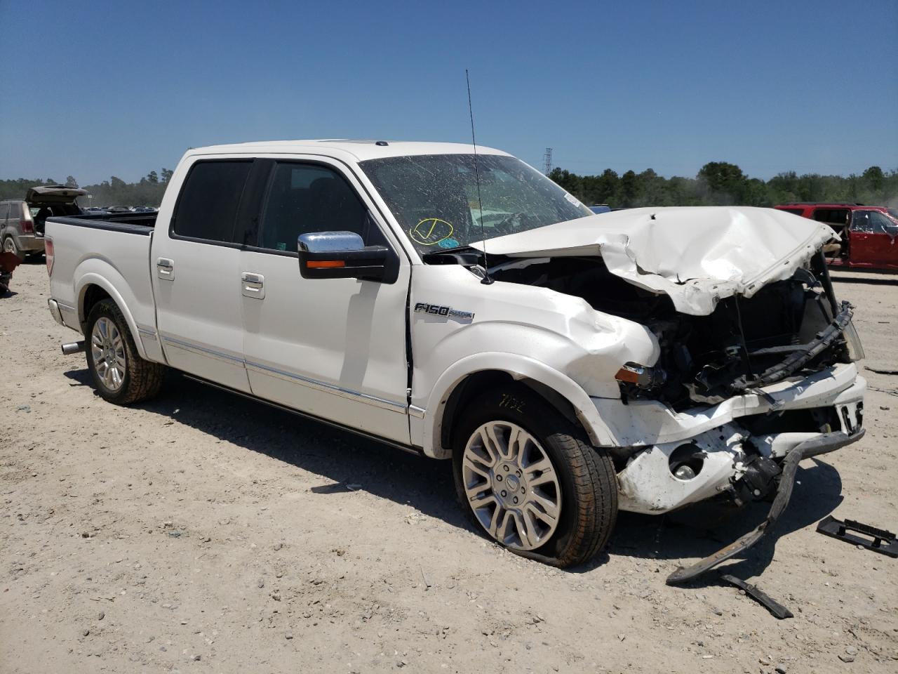 FORD F150 SUPER 2013 with VIN 1FTFW1CF5DFC32160 - Photo from auction