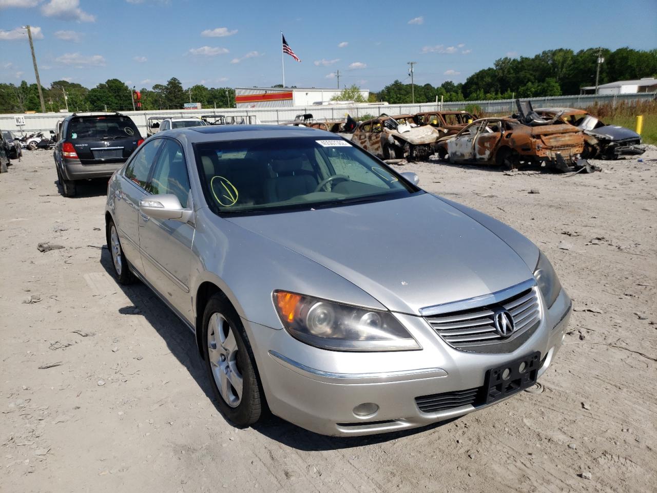 Photo 1 from auction – 2006 ACURA RL with VIN JH4KB16536C009261