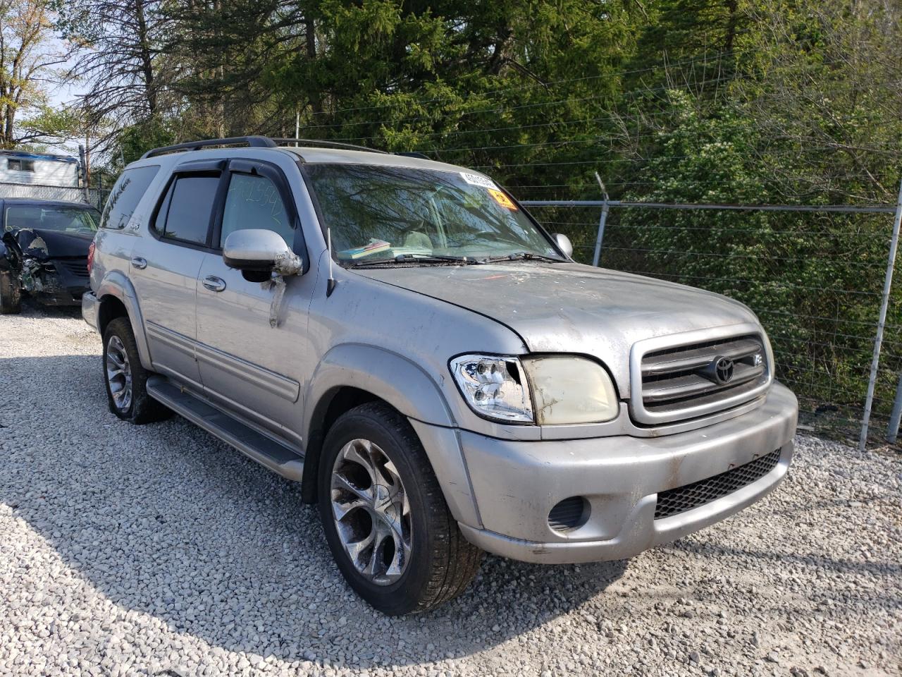 TOYOTA SEQUOIA SR 2002 with VIN 5TDBT44A62S085887 - Photo from auction