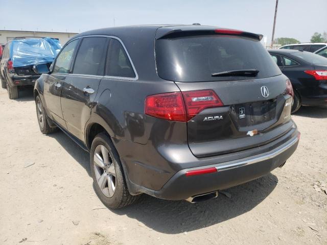 Photo 3 from auction – 2011 ACURA MDX TECHNO with VIN 2HNYD2H66BH527576
