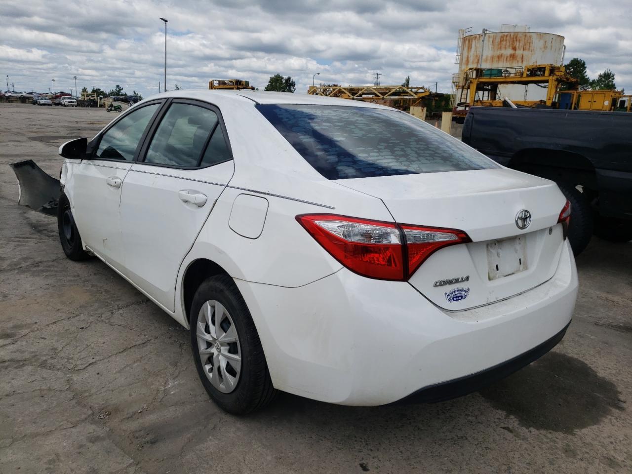 Photo 3 from auction – 2015 TOYOTA COROLLA L with VIN 2T1BURHE2FC344901