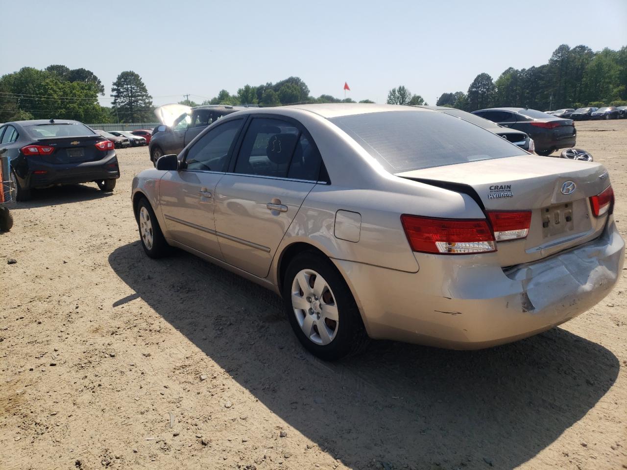 Photo 3 from auction – 2007 HYUNDAI SONATA with VIN 5NPET46C27H202373