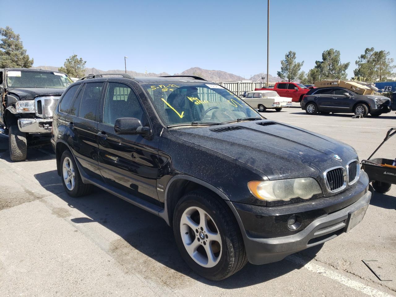 BMW X5 3.0I 2003 with VIN 5UXFA535X3LW25597 - Photo from auction