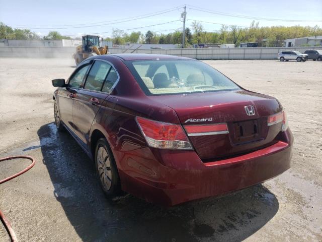 Photo 3 from auction – 2012 HONDA ACCORD LX with VIN 1HGCP2F37CA197786