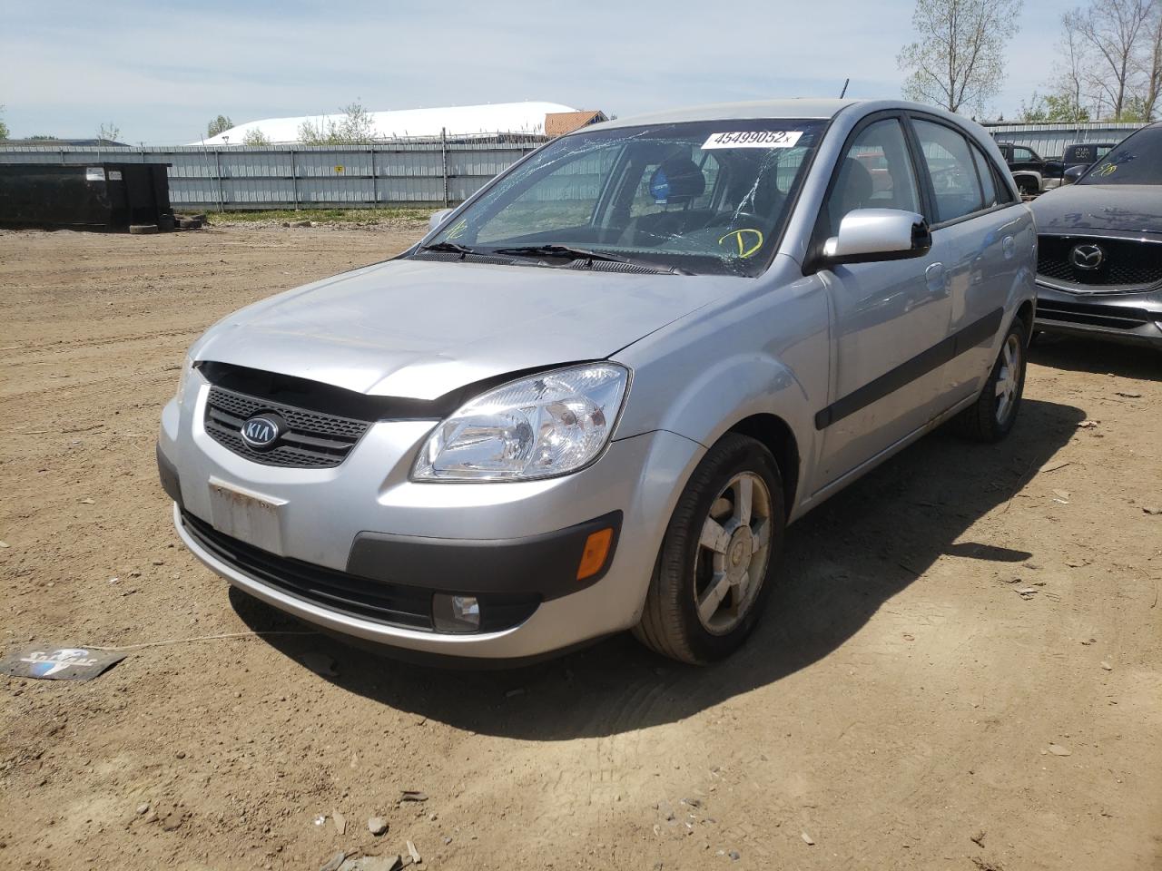 Photo 2 from auction – 2006 KIA RIO 5 with VIN KNADE163566099668