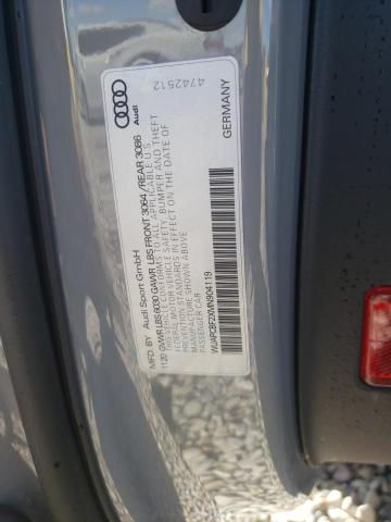 Photo 10 from auction – 2021 AUDI RS7 with VIN WUAPCBF2XMN904119