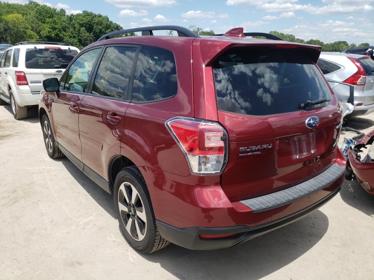 Photo 3 from auction – 2018 SUBARU FORESTER 2 with VIN JF2SJAEC6JH617504