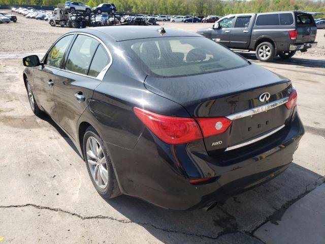 Photo 3 from auction – 2017 INFINITI Q50 BASE with VIN JN1CV7AR9HM682002