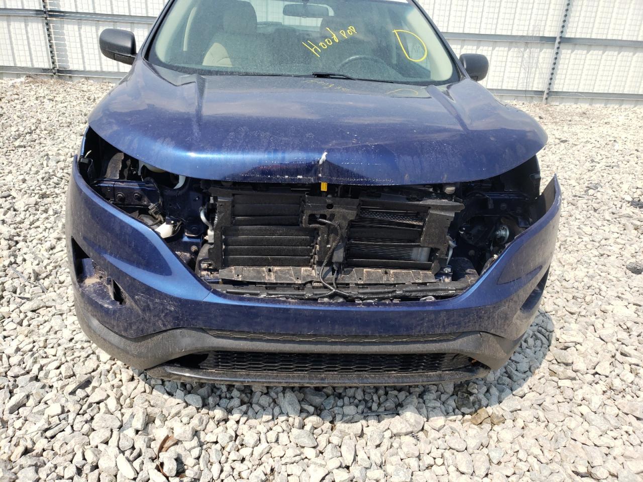 Photo 9 from auction – 2016 FORD EDGE SE with VIN 2FMPK4G99GBB92656