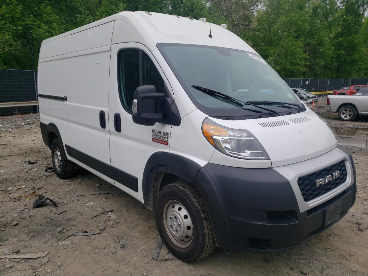 RAM PROMASTER 2019 with VIN 3C6TRVCG1KE546414 - Photo from auction