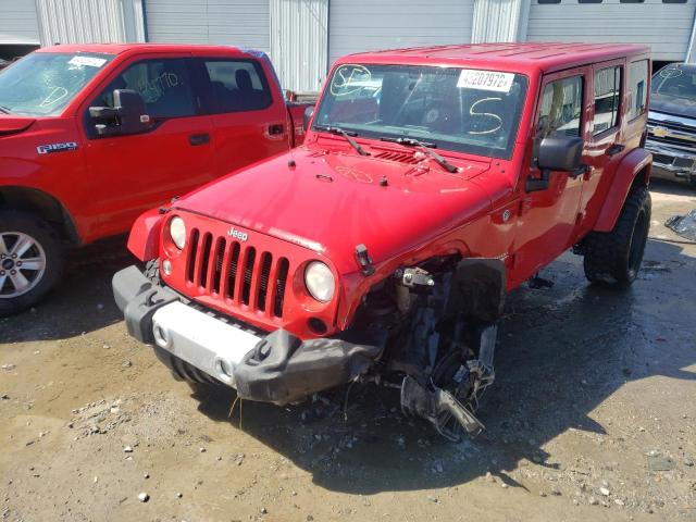 Photo 2 from auction – 2014 JEEP WRANGLER U with VIN 1C4BJWEG5EL286335