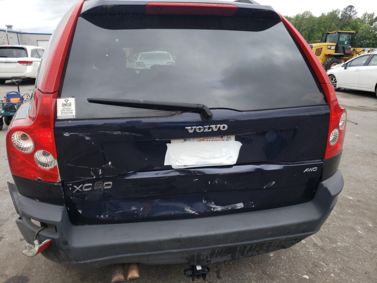 Photo 10 from auction – 2006 VOLVO XC90 with VIN YV4CZ592861238831