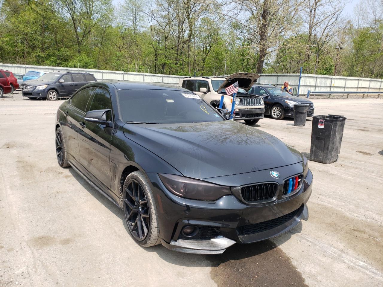 BMW 430I GRAN 2019 with VIN WBA4J1C53KBM17841 - Photo from auction