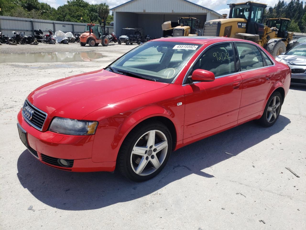 صورة رقم 2 من المزاد - 2005 AUDI A4 3.0 QUA مع VIN WAULT68EX5A110091