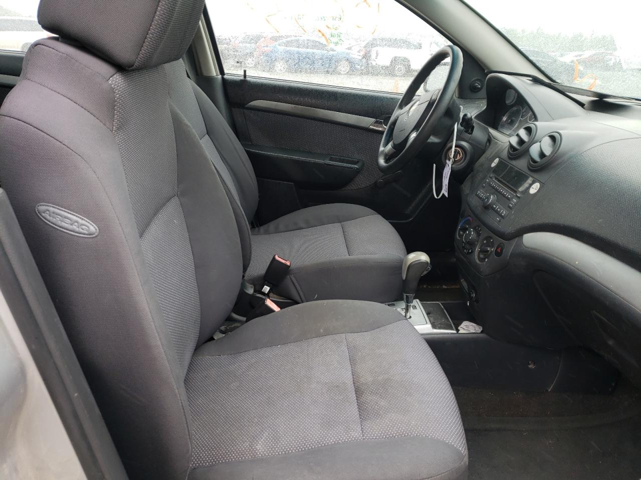 Photo 5 from auction – 2010 CHEVROLET AVEO LS with VIN KL1TD5DE2AB126975