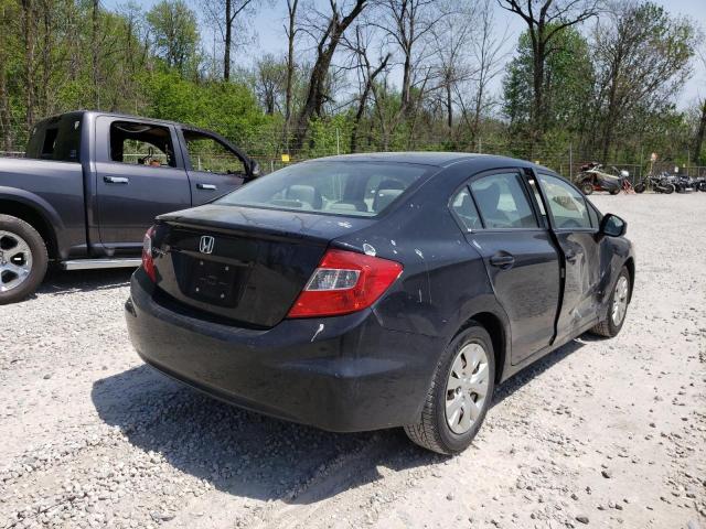 Photo 4 from auction – 2012 HONDA CIVIC LX with VIN 19XFB2F58CE007003