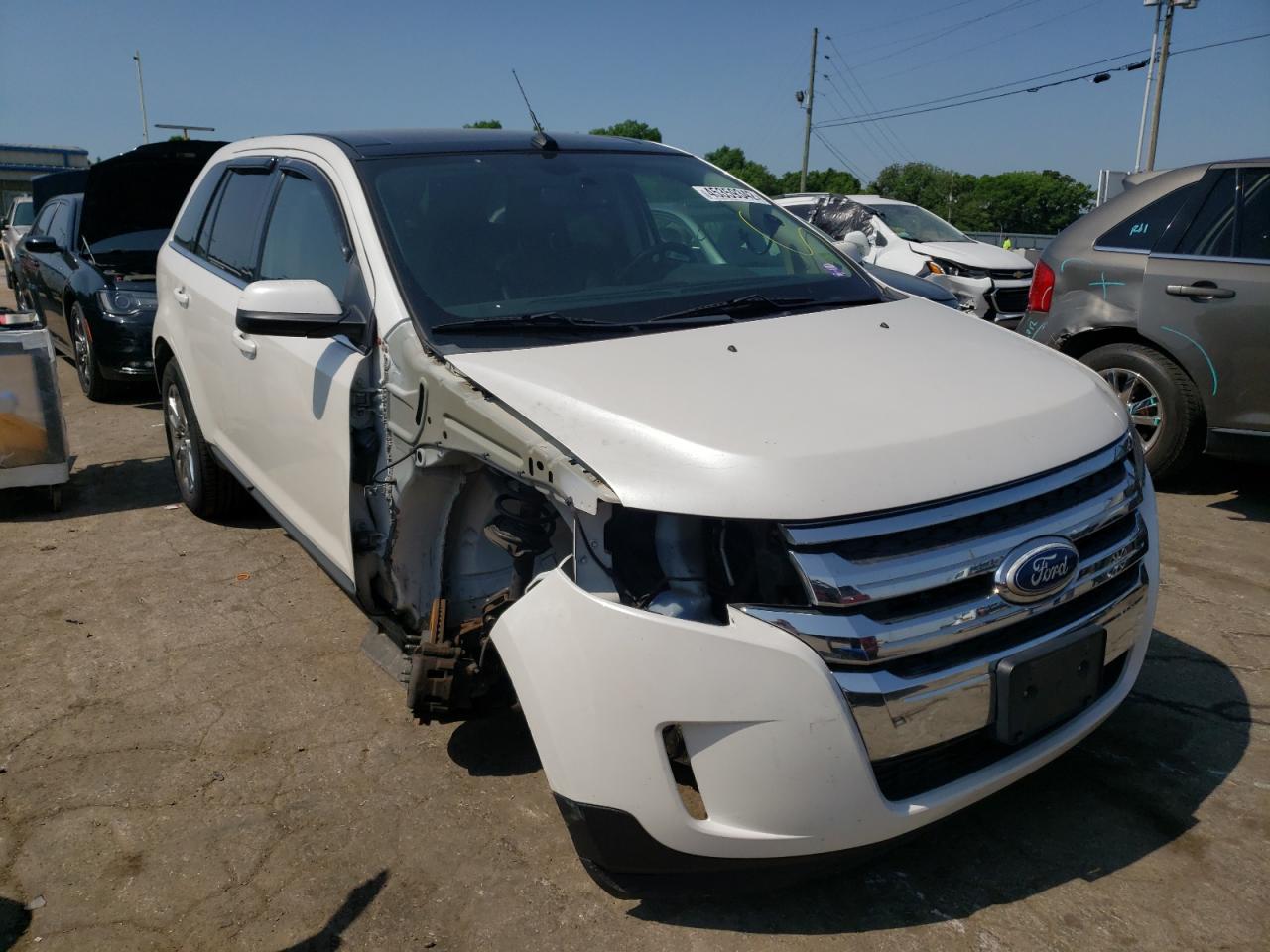 FORD EDGE LIMIT 2011 with VIN 2FMDK3KCXBBB26786 - Photo from auction
