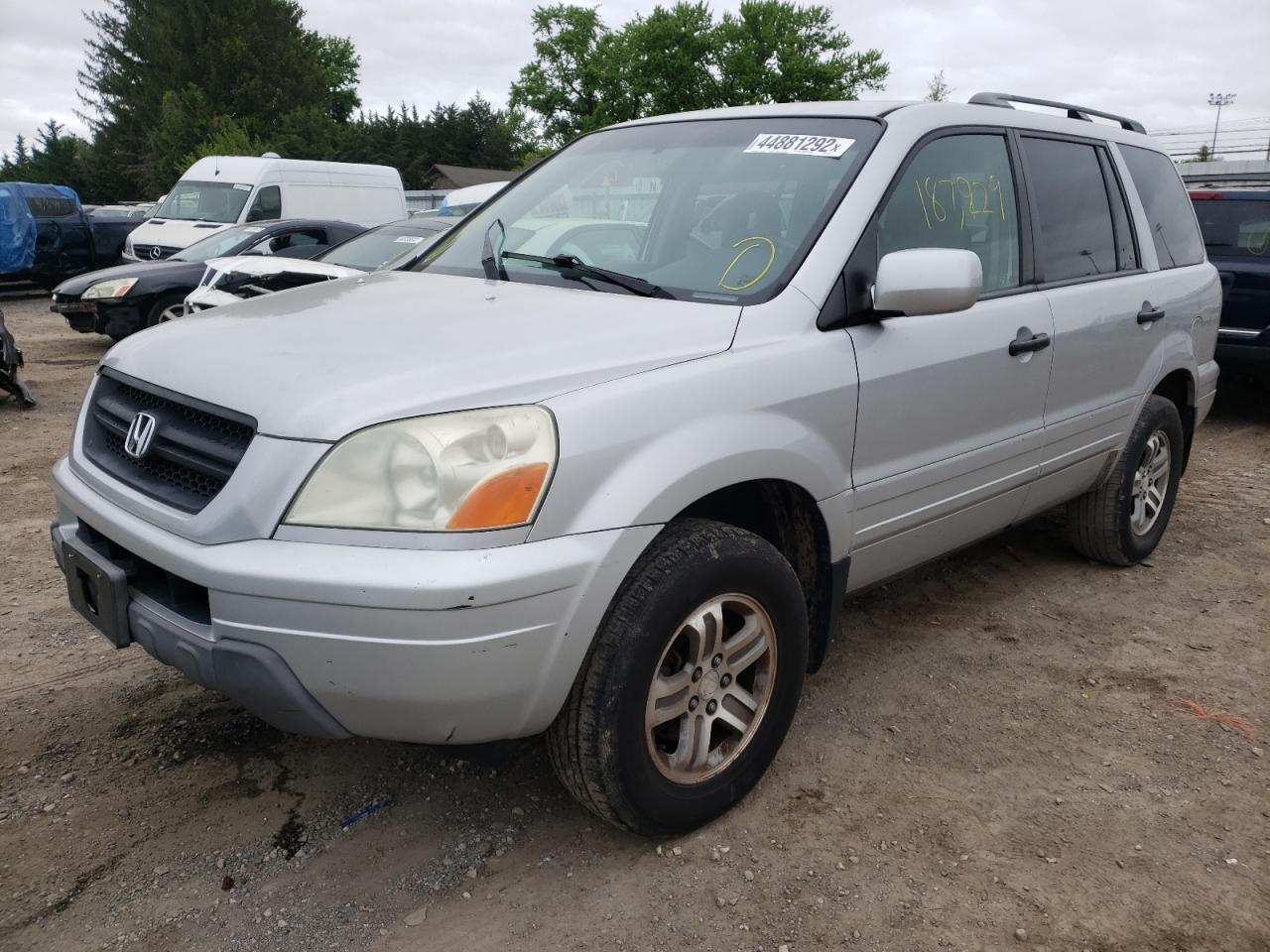 Photo 2 from auction – 2003 HONDA PILOT EX with VIN 2HKYF184X3H503766