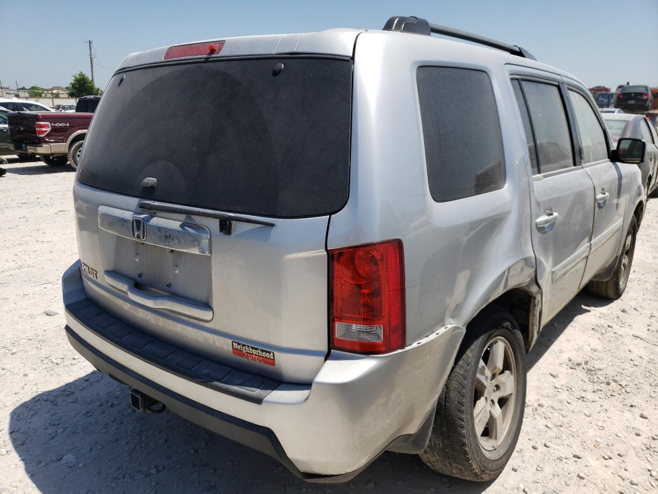 Фото 4 с аукциона – 2011 HONDA PILOT EX с VIN 5FNYF3H49BB056016