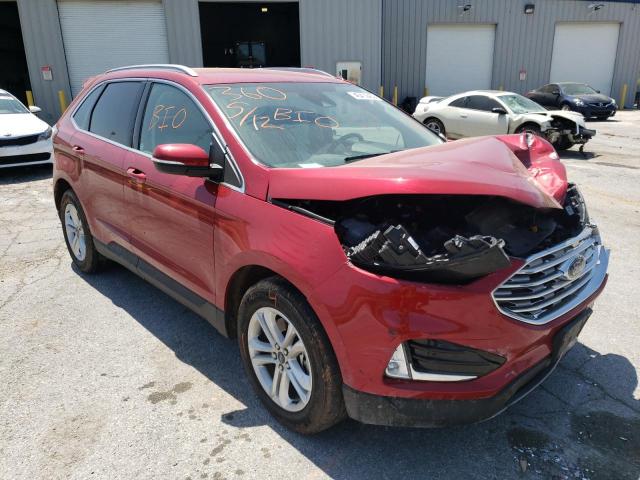 FORD EDGE SEL 2020 with VIN 2FMPK4J98LBB67296 - Photo from auction