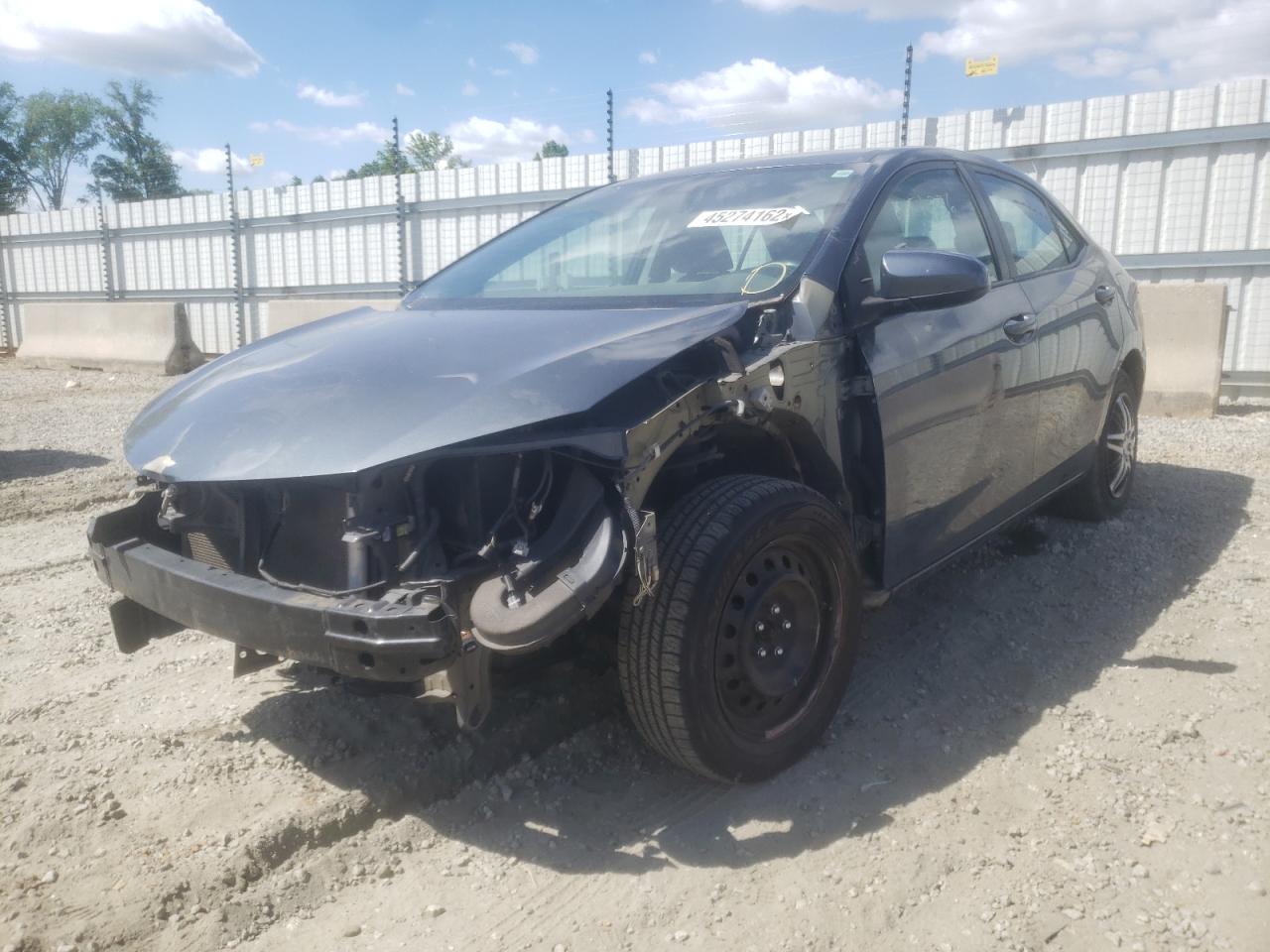 Photo 2 from auction – 2016 TOYOTA COROLLA L with VIN 5YFBURHE6GP367986