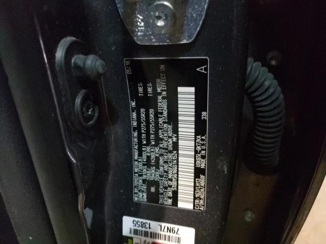 Photo 10 from auction – 2016 TOYOTA SEQUOIA PL with VIN 5TDDY5G16GS141524