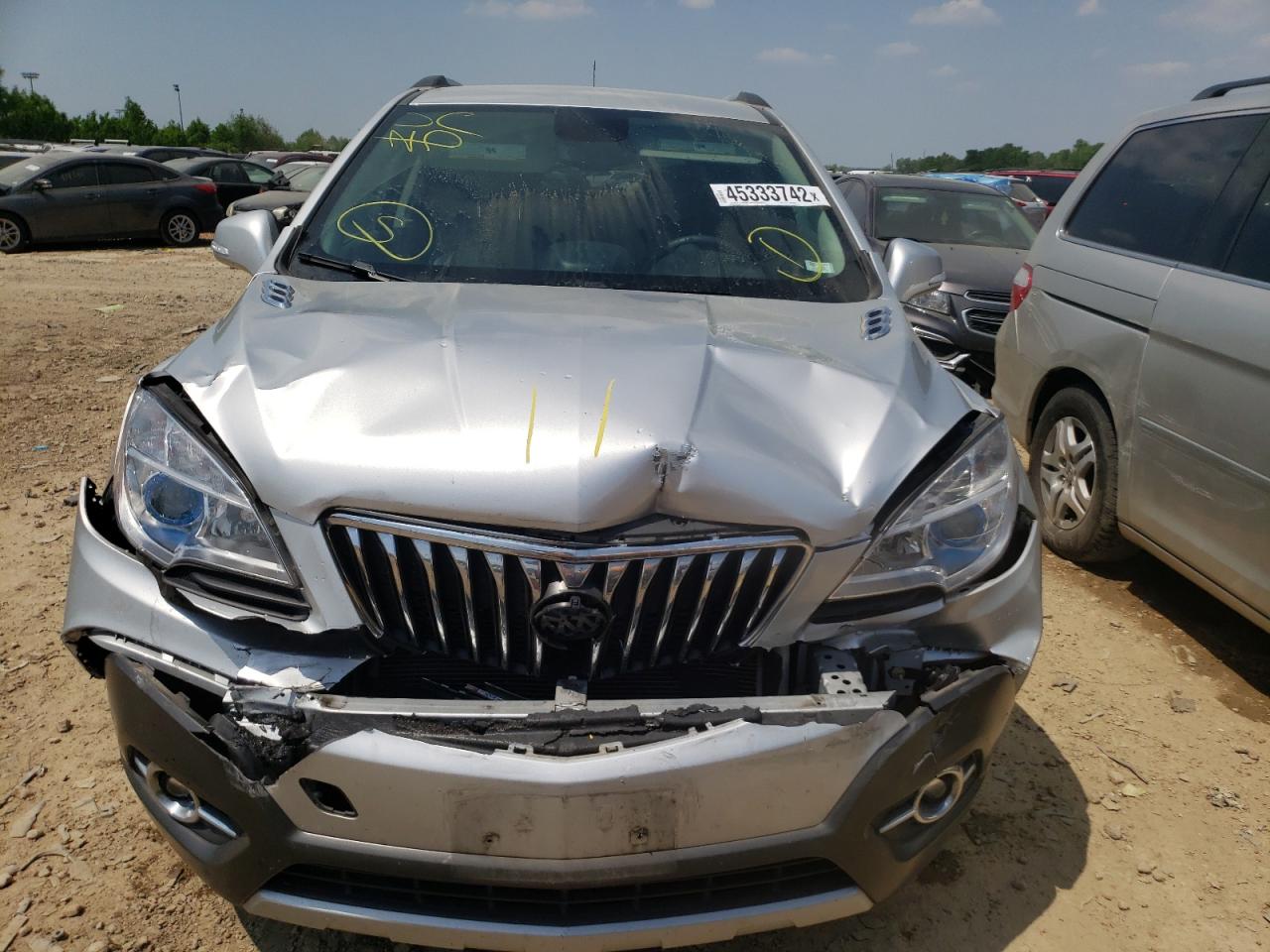 Photo 7 from auction – 2015 BUICK ENCORE CON with VIN KL4CJFSB3FB143401