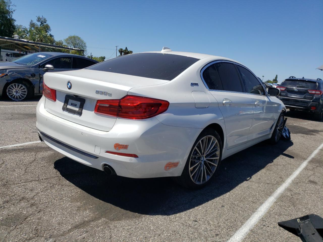 Photo 4 from auction – 2019 BMW 530E with VIN WBAJA9C52KB393792