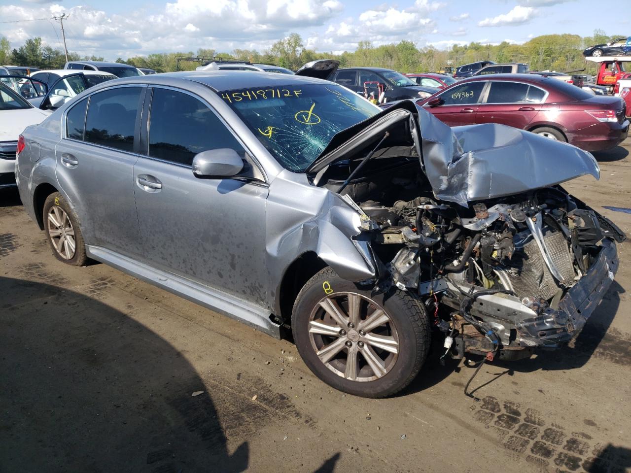 SUBARU LEGACY 2.5 2010 with VIN 4S3BMCC67A3247319 - Photo from auction