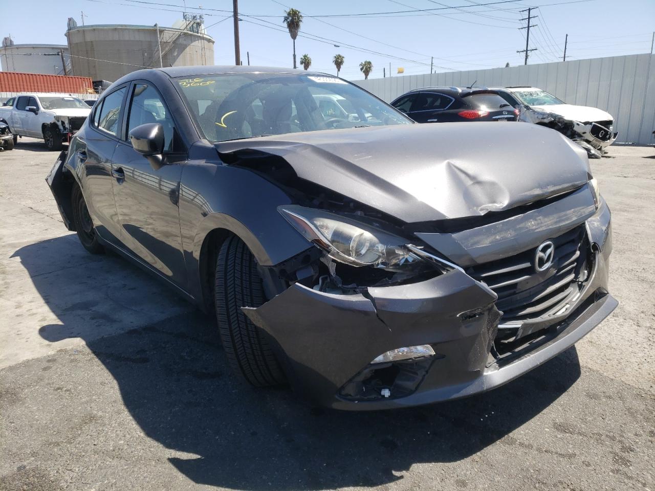 MAZDA 3 SPORT 2014 with VIN JM1BM1K72E1208265 - Photo from auction