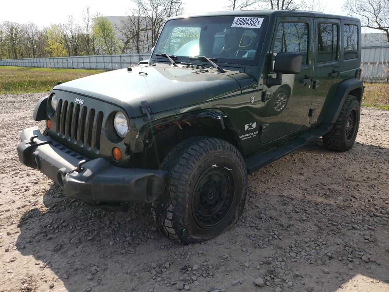 Photo 2 from auction – 2007 JEEP WRANGLER X with VIN 1J4GA39147L105328