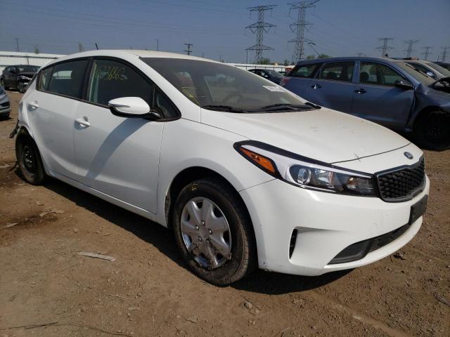 KIA FORTE LX 2017 with VIN KNAFK5A8XH5706507 - Photo from auction