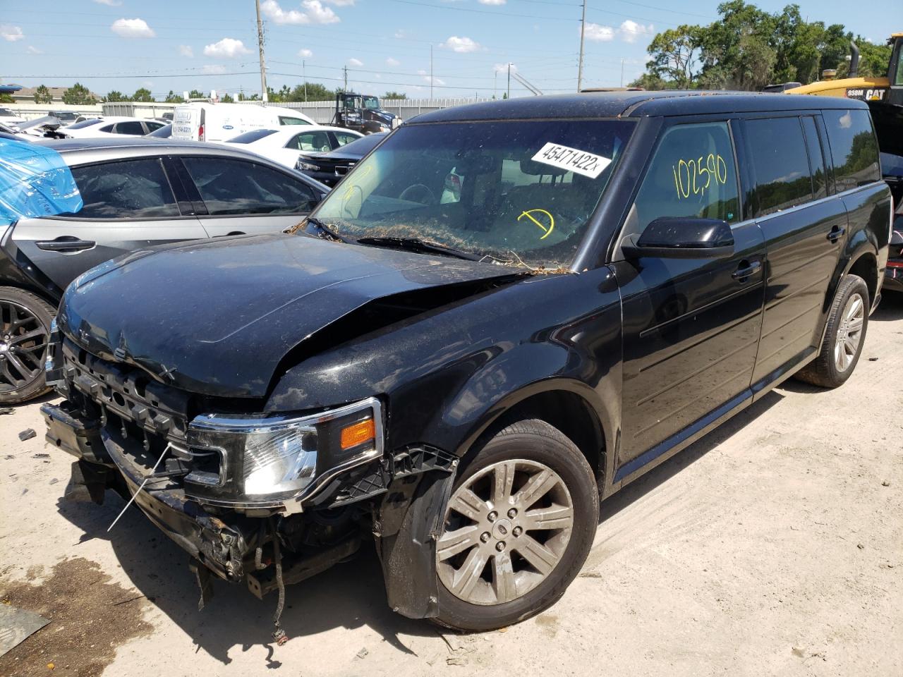 Photo 2 from auction – 2014 FORD FLEX SEL with VIN 2FMGK5C88EBD23012
