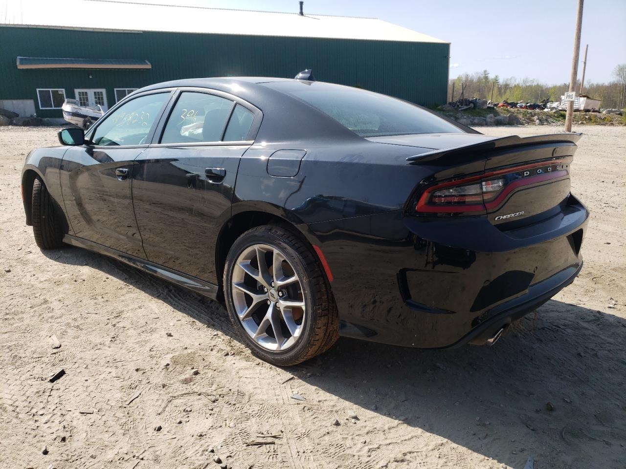 Photo 3 from auction – 2022 DODGE CHARGER with VIN 2C3CDXHG1NH129187