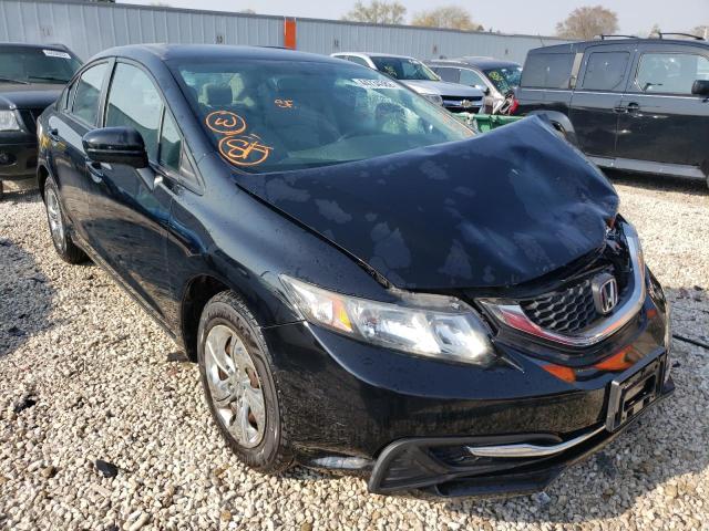 HONDA CIVIC LX 2015 with VIN 19XFB2F58FE059381 - Photo from auction