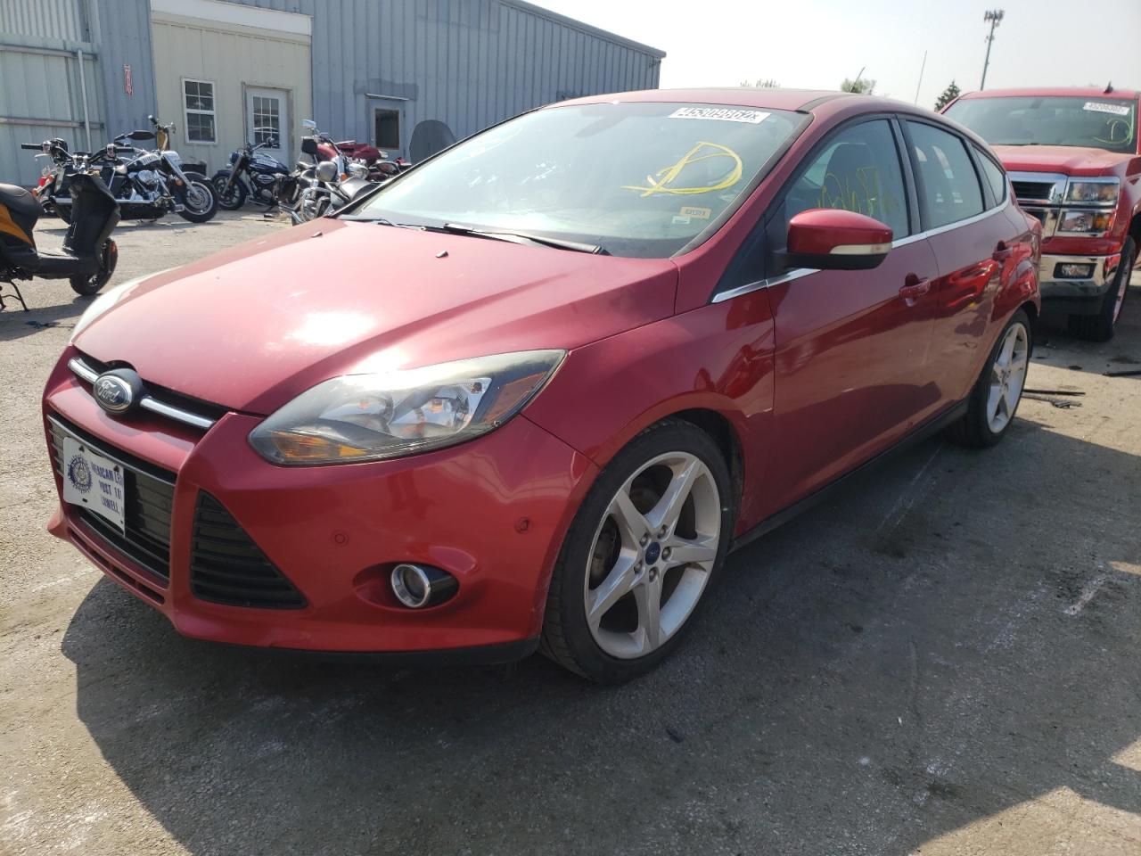 Photo 2 from auction – 2012 FORD FOCUS TITA with VIN 1FAHP3N28CL232820