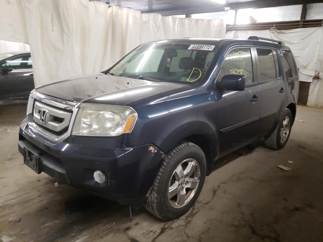 Photo 2 from auction – 2011 HONDA PILOT EXL with VIN 5FNYF4H58BB072366