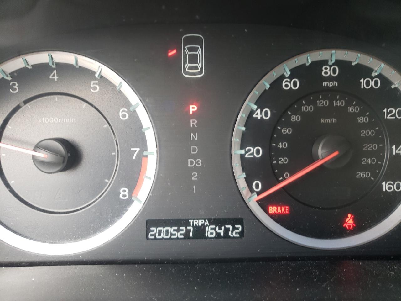 Photo 8 from auction – 2010 HONDA ACCORD EXL with VIN 1HGCP2F80AA170258