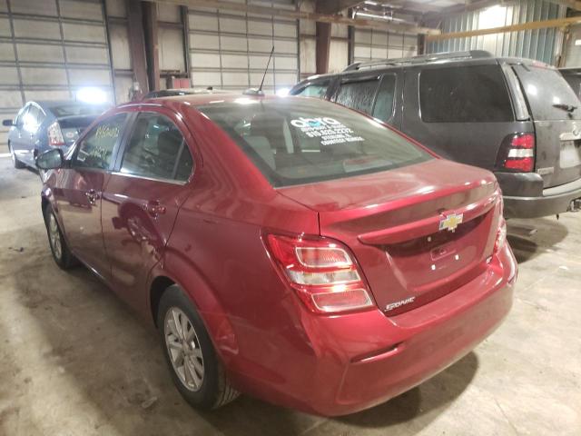 Photo 3 from auction – 2017 CHEVROLET SONIC LT with VIN 1G1JD5SH9H4165292