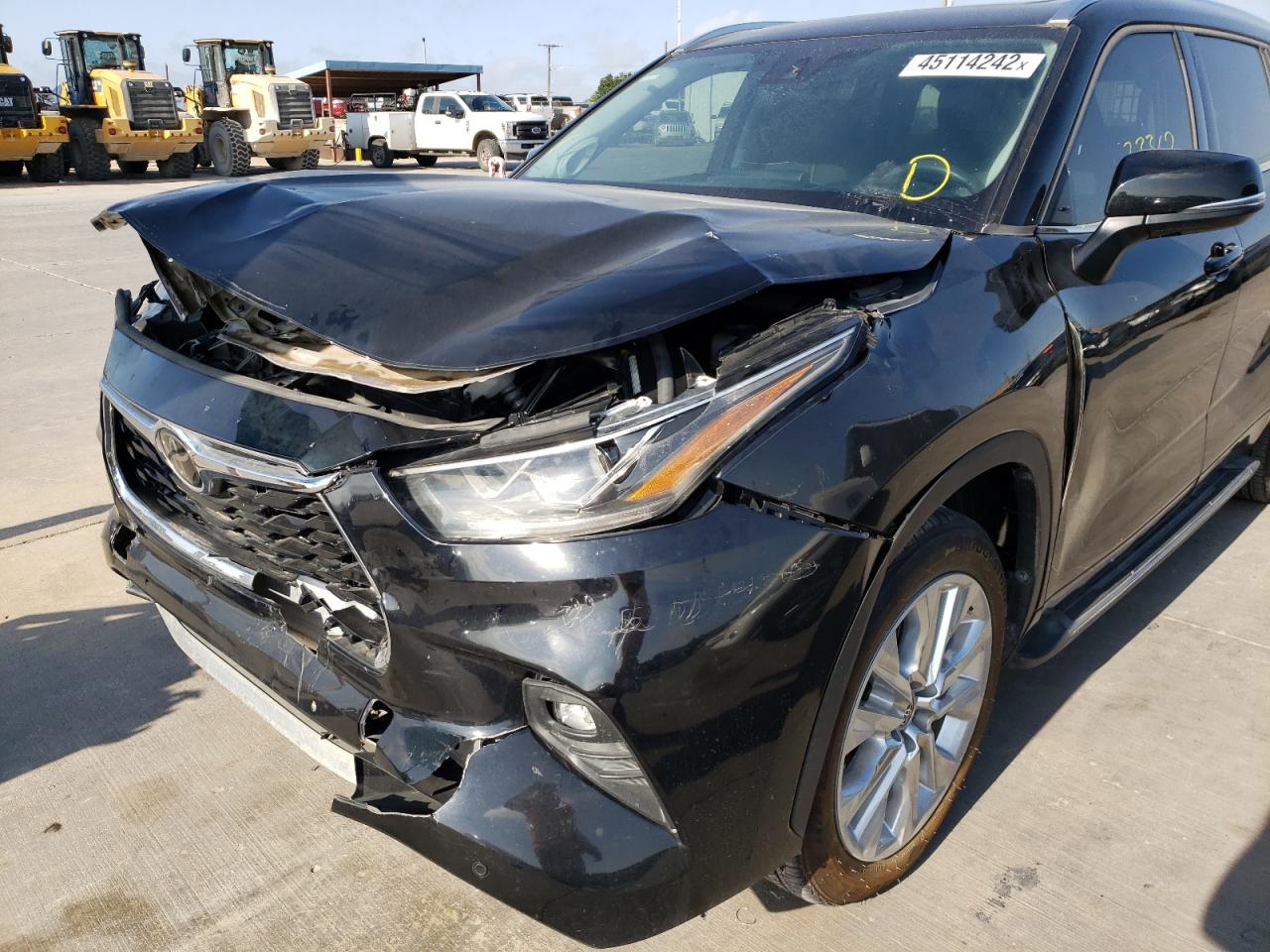 Photo 9 from auction – 2020 TOYOTA HIGHLANDER with VIN 5TDYZRAH2LS010774