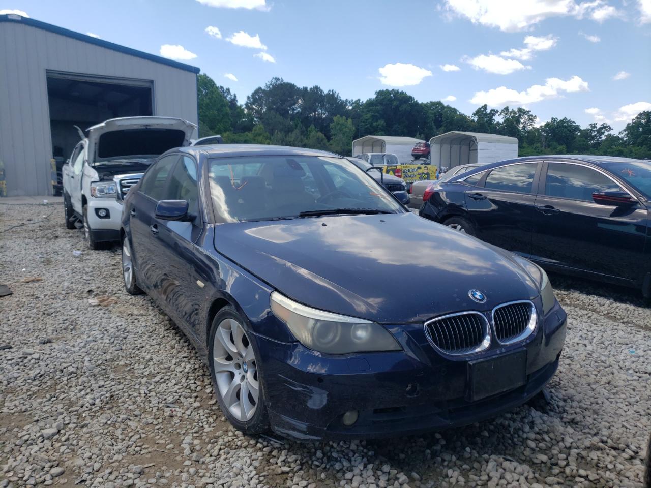 Photo 9 from auction – 2005 BMW 545 I with VIN WBANB33585B115334