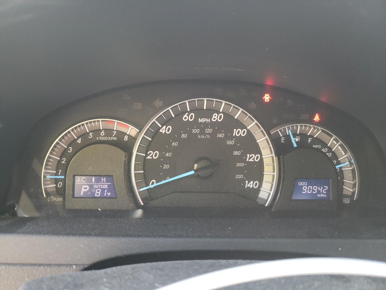 Photo 8 from auction – 2012 TOYOTA CAMRY BASE with VIN 4T1BF1FK3CU118851
