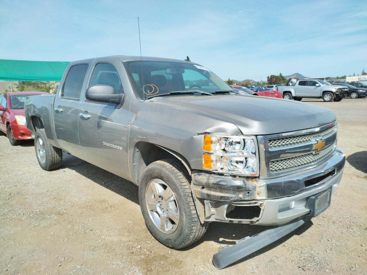 CHEVROLET SILVERADO 2013 with VIN 3GCPCSEA2DG293680 - Photo from auction