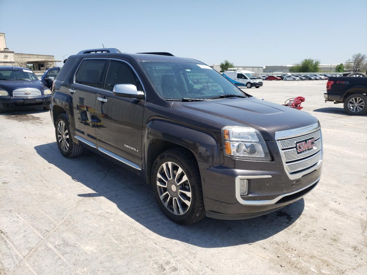 GMC TERRAIN DE 2016 with VIN 2GKFLRE33G6127789 - Photo from auction