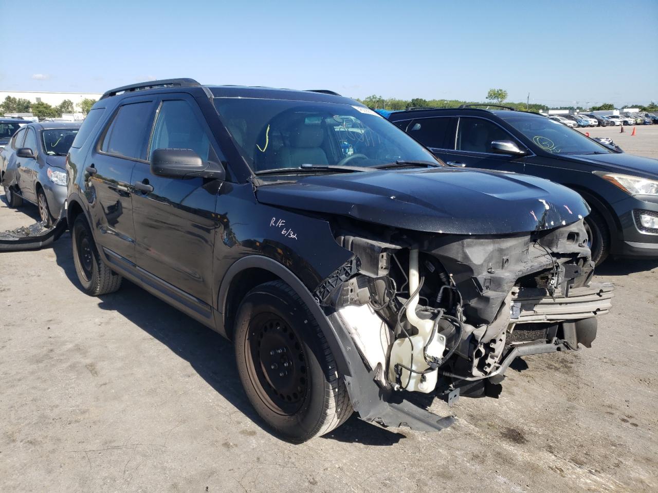 FORD EXPLORER 2013 with VIN 1FM5K7B87DGB12332 - Photo from auction